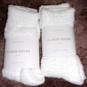 Bundle of 2 pairs Warm & Cozy Ultra Luxe Cloud Sock for Women Super Soft Lux
